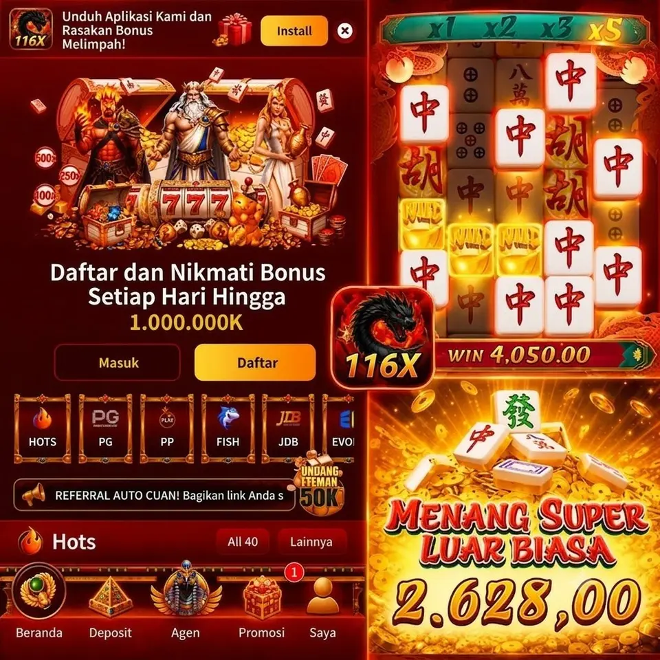 116x APK Resmi Unduh